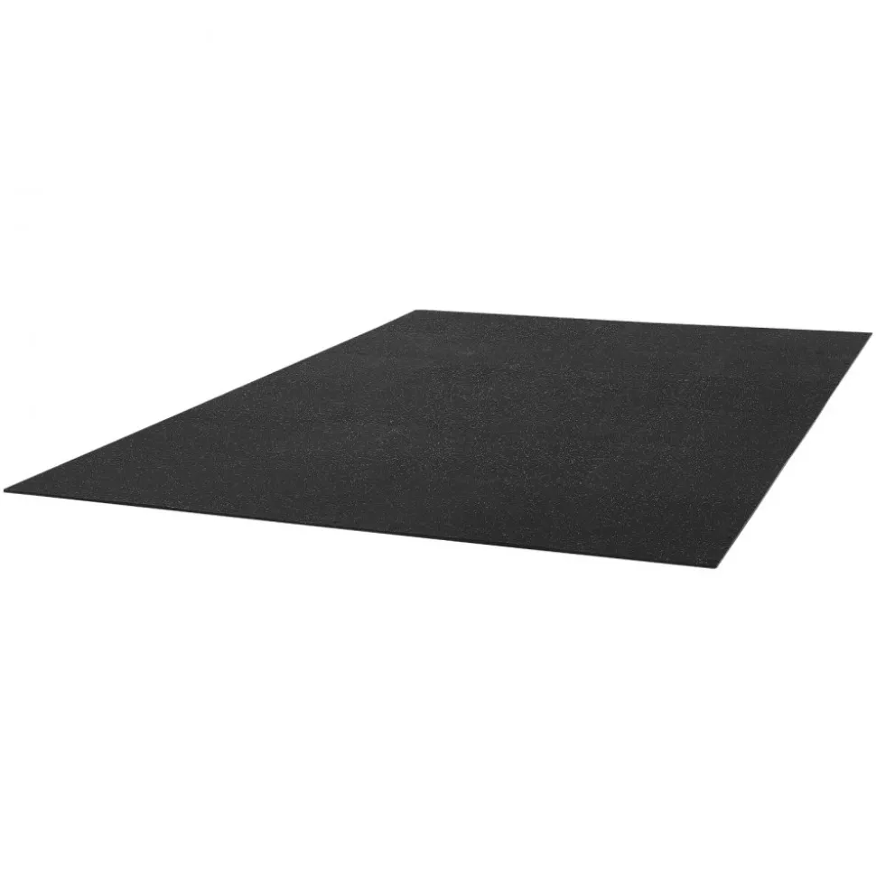 VEVOR Puzzle Exercise Mat, 24 PCS Fitness Equipment Mats, 24 x 24 x 0.56 in, High-Density EVA Foam Gym Mats Set, Interlocking Rubber Soft Tiles, Protective Floor Padding for Home, Gym, Office, Black