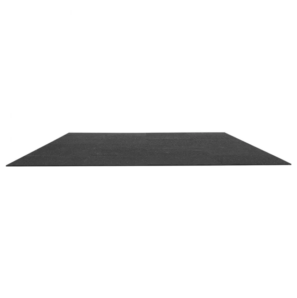 VEVOR Puzzle Exercise Mat, 24 PCS Fitness Equipment Mats, 24 x 24 x 0.56 in, High-Density EVA Foam Gym Mats Set, Interlocking Rubber Soft Tiles, Protective Floor Padding for Home, Gym, Office, Black