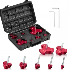 VEVOR PVC Pipe Reamer Kit, 7-Piece, 3 Blades PVC Fitting Socket Saver, Includes 1/2