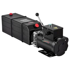 VEVOR 15 Quart Hydraulic Pump, 2.2KW Hydraulic Motor Dump Trailer Pump Single Acting, 3200 PSI Max Relief Pressure, 1.7 GPM Flow Rate, AC220-240V Hydraulic Power Unit Car Lift (Vertical Installation)