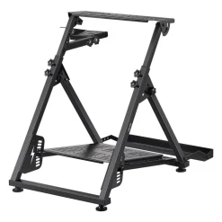 VEVOR Racing Wheel Stand, Adjustable & Foldable Simulator Stand for Logitech G923 G920 G29 G27, Thrustmaster T300RS TX F458 T500RS T3PA-PRO(F1/GT) Gaming Cockpit,Pedals Simulator NOT Included,Compact