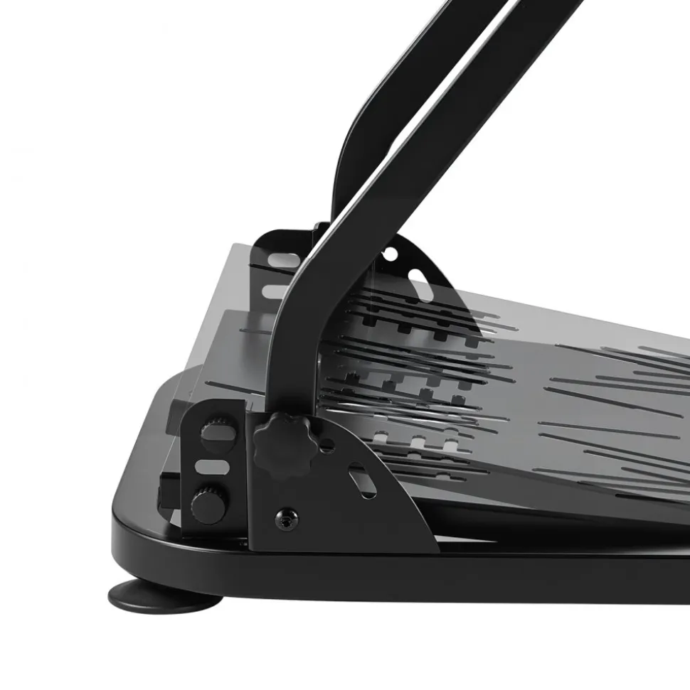 VEVOR Racing Wheel Stand, Heavy-Duty Simulator Cockpit Steering Stand with Dual-Rail Dual-Arm, Fit Logitech G25,G27,G29,G920,G923, Thrustmaster T300RS,TX F458,T500RS,T3PA-PRO (F1/GT) and CSR Pedals