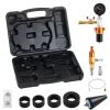 VEVOR Radiator Vacuum Refill Kit, Automotives Cooling System Vacuum & Purge Fill Tool with Gauge, Portable Radiator Coolant Filling Kit with Toolbox, Universal Fit for Most Cars Vans SUVs and Trucks