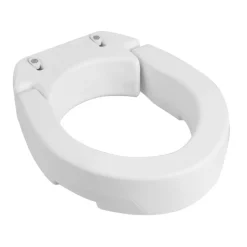 VEVOR Raised Toilet Seat, 300 lbs Load Capacity, 3.5-Inch Lift Height, Commode Elevated Toilet Seat Riser with Enlarged Opening for Seniors, Elderly, Handicap, Disabled, and Adults, Fits Round Bowl
