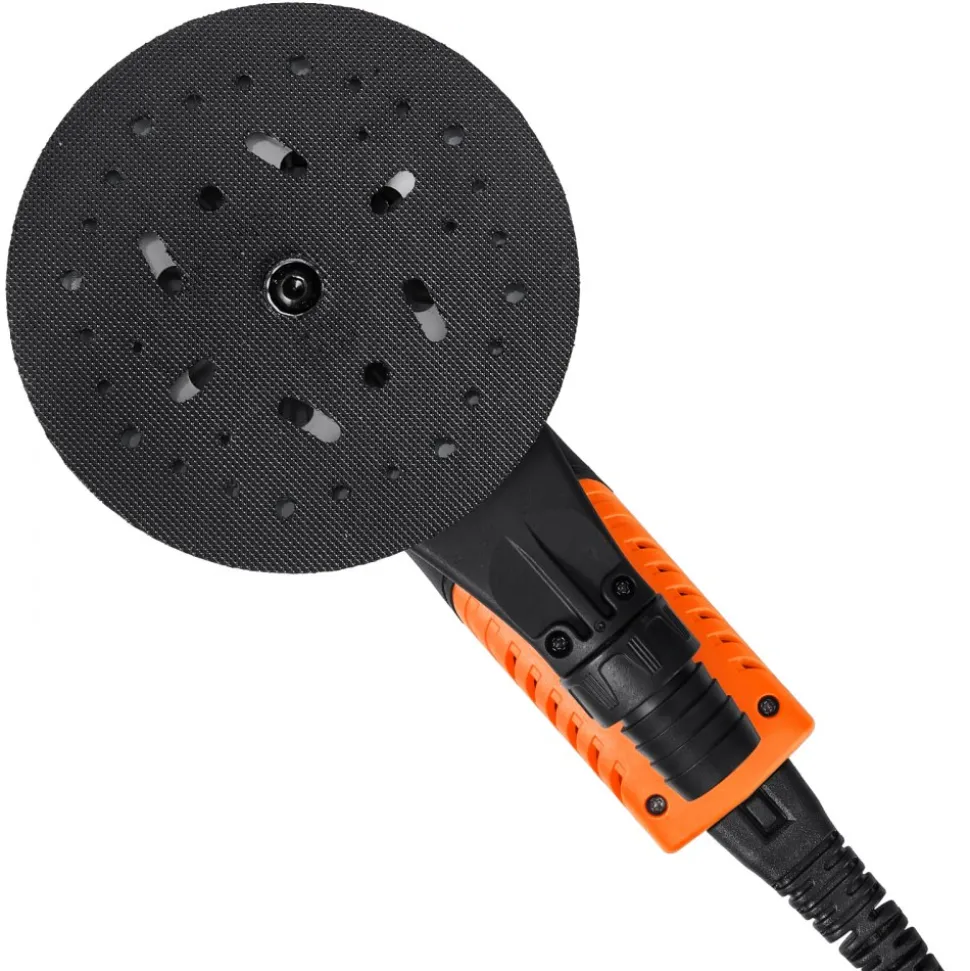VEVOR Random Orbital Sander 6-Inch, 350W Brushless Orbital Sander, 10,000 PRM 6 Variable Speed Electric Palm Sander with 10PCS Sandpapers, Dust Connector & Hose for Woodworking Detailing Sanding
