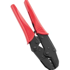 VEVOR Ratcheting Crimping Tool Set For Insulated Electrical Connectors AWG22-10 with Wire Stripper and 210pcs Heat Shrink Tubes Labor-Saving Ratcheting Wire Crimp Pliers