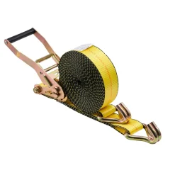VEVOR Ratchet Straps, 2 in x 30 ft, Heavy Duty Tie Down Straps with Double J Hook, 10,000 lbs Break Strength, Carry Bag, Tie Down Ratcheting for Moving, Trailers, Motorcycles, Kayaks, Car Roof, 4 Pack