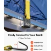 VEVOR Ratchet Tie Down Straps (10PK), 10000 lb Break Strength, Endless Ratchet with 10 Premium 2" x 30' Tie Downs Heavy Duty, Track Spring Fittings for Moving Securing Cargo, Appliances, Motorcycle