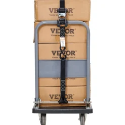 VEVOR Ratchet Tie Down Straps (4PK), 5208 lb Max Break Strength, Includes 4 Premium 1.6