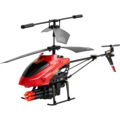 VEVOR RC Helicopter, 2.4GHz Flying Remote Control Helicopter with Shooting Mode, 3.5 Channel RC Airplane for Kid, Altitude Hold, One-Key Takeoff/Landing & LED Lights, Toys for Kids Ages 14 and up
