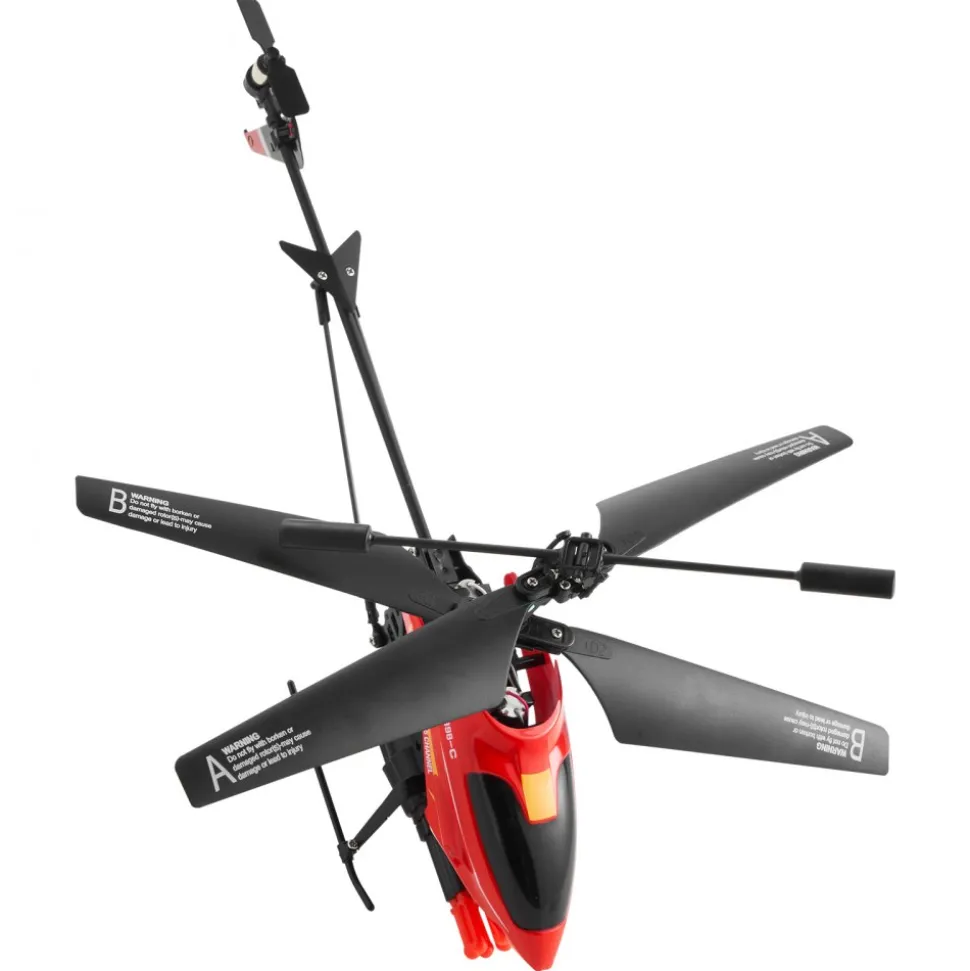 VEVOR RC Helicopter, 2.4GHz Flying Remote Control Helicopter with Shooting Mode, 3.5 Channel RC Airplane for Kid, Altitude Hold, One-Key Takeoff/Landing & LED Lights, Toys for Kids Ages 14 and up