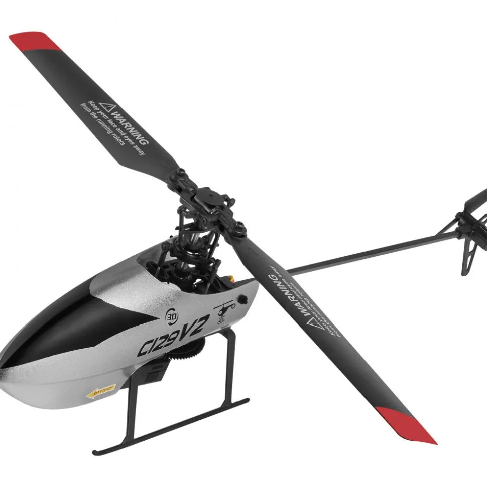 VEVOR RC Helicopter, 2.4GHz Single Propeller Remote Control Helicopter with Gyro, 4-Channel RC Airplane for Beginner, 39 Min Flight Time, One-Key Takeoff/Landing, Toys for Kids Ages 8 and up