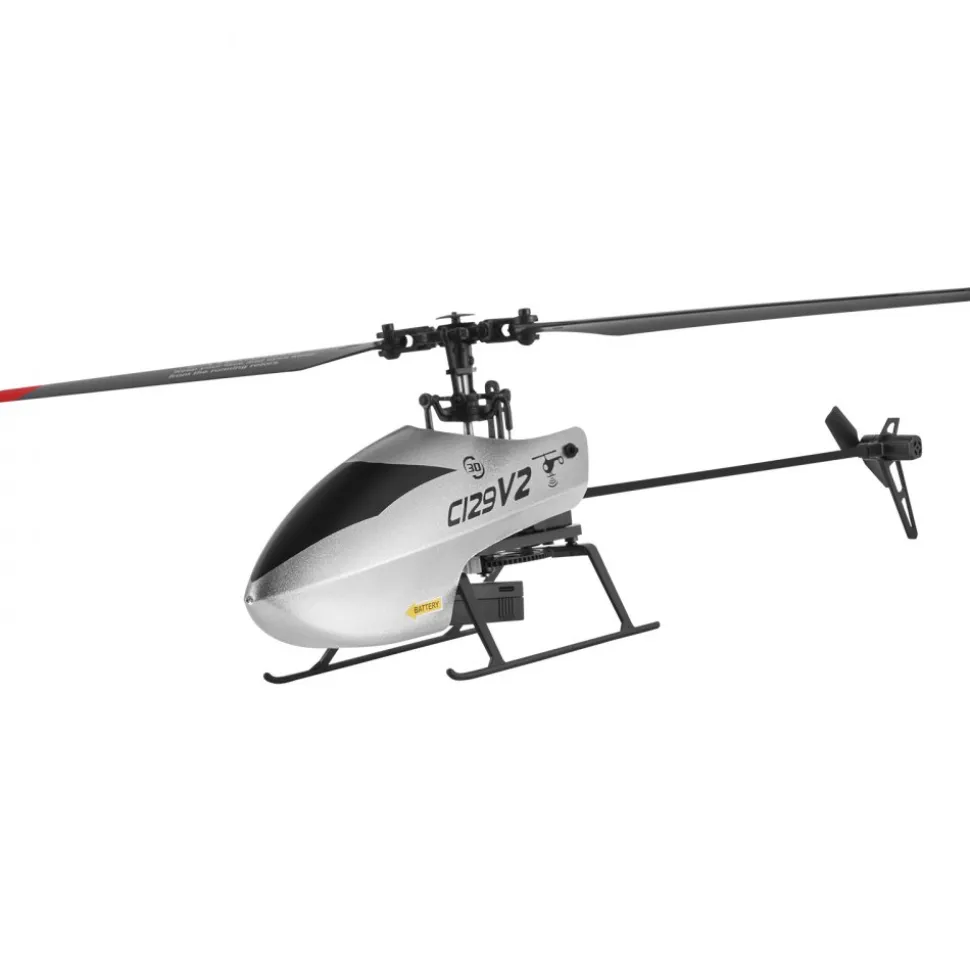 VEVOR RC Helicopter, 2.4GHz Single Propeller Remote Control Helicopter with Gyro, 4-Channel RC Airplane for Beginner, 39 Min Flight Time, One-Key Takeoff/Landing, Toys for Kids Ages 8 and up