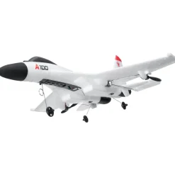 VEVOR RC Plane, 2.4GHZ 4 Channel Remote Control Airplane with 6-Axis Gyro Stabilizer, Ready to Fly Fighter Aircraft Plane Toy with 2 Batteries, Easy to Fly RC Glider for Adults Kids Beginners Boys