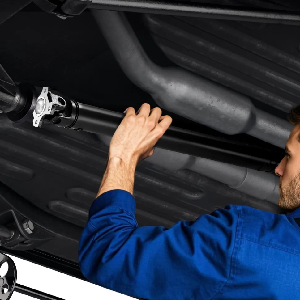 VEVOR Rear Drive Shaft, 80.6"-82.2" Prop Shaft Driveshaft Assembly Compatible with 2008-2016 Nissan Rogue S SL SV 2.5L, Replace #37000JM10A 946-236 946236 37000JM100 37000JM13A 37000JM14A