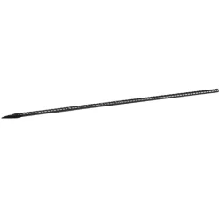 VEVOR Rebar Stakes, 16-Inch, Heavy-Duty 0.45 in Diameter, Straight Galvanized Steel Ground Anchors with Chisel Point End & Rust-Resistant Coating, for Gardening Support, Fence, Camping Tents (16-Pack)