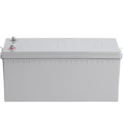 VEVOR Rechargeable AGM Marine Battery, 12V 200 AH, Designed for RV Solar Marine Off-Grid Use, UPS Backup, with a Self-Discharge Rate, 1400A Current