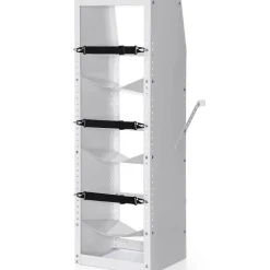 VEVOR Refrigerant Tank Rack, with 3 x 30-50lb Bottle Tanks, Cylinder Tank Rack 14.64x13.97x46.06 in, Refrigerant Cylinder Rack Gas Cylinder Racks and Holders for Freon, Gases, Oxygen, Nitrogen