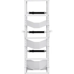 VEVOR Refrigerant Tank Rack, with 3 x 30-50lb Bottle Tanks, Cylinder Tank Rack 14.64x13.97x46.06 in, Refrigerant Cylinder Rack Gas Cylinder Racks and Holders for Freon, Gases, Oxygen, Nitrogen