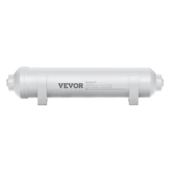 VEVOR Remineralization Filter, 1100 Gallons Remineralization Water Filter Replacement, 1/4" Quick Connect Mineral Filter, Restore Essential Minerals for Water Purifier, Under Sink Water Filter System