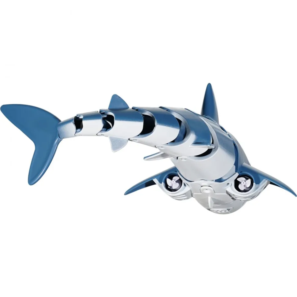 VEVOR Remote Control Shark Toy, 2.4GHz High Simulation Shark RC Boat for Swimming Pool Bathroom, Electric RC Shark Fish Toy with 2 Batteries, Light & Spray Water Function for 6+ Year Old Boys & Girls