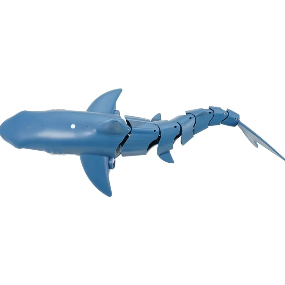 VEVOR Remote Control Shark Toy, 2.4GHz High Simulation Shark RC Boat for Swimming Pool Bathroom, Electric RC Shark Fish Toy with 2 Batteries, Light & Spray Water Function for 6+ Year Old Boys & Girls