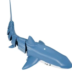 VEVOR Remote Control Shark Toy, 2.4GHz High Simulation Shark RC Boat for Swimming Pool Bathroom, Electric RC Shark Fish Toy with 2 Batteries, Light & Spray Water Function for 6+ Year Old Boys & Girls