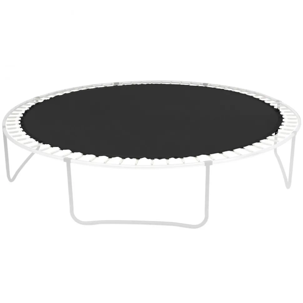 VEVOR Replacement Trampoline Mat, Jumping Mat Fits 14ft Frame, Universal Jumping Mat for 14ft Round Trampoline, Reinforce UV-Resistant Mat with Spring Tool & Durable V-Rings, Fit 6.5"-7" Spring Length