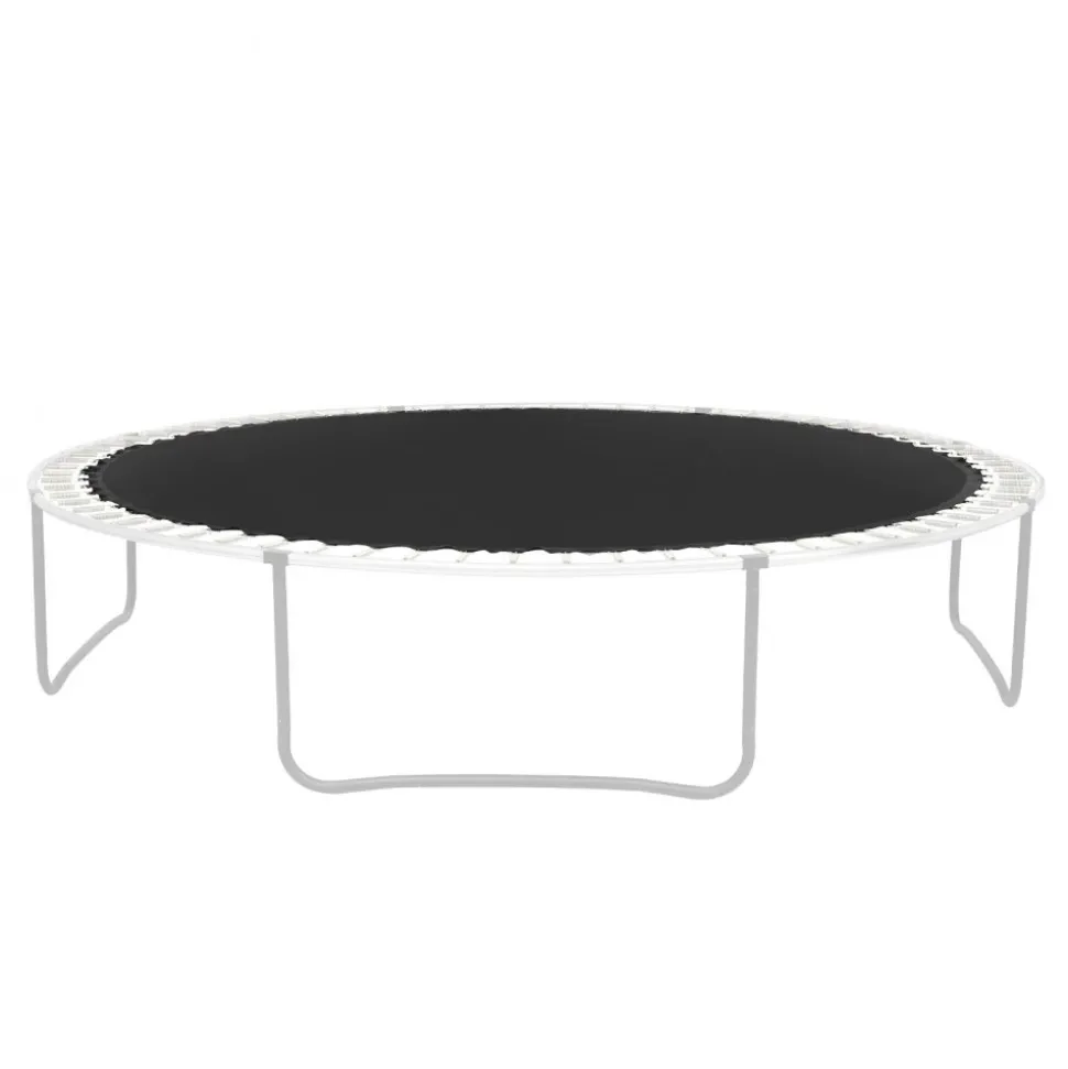 VEVOR Replacement Trampoline Mat, Jumping Mat Fits 12ft Frame, Universal Jumping Mat for 12ft Round Trampoline, Reinforce UV-Resistant Mat with Spring Tool & Durable V-Rings, Fit 5.5" Spring Length