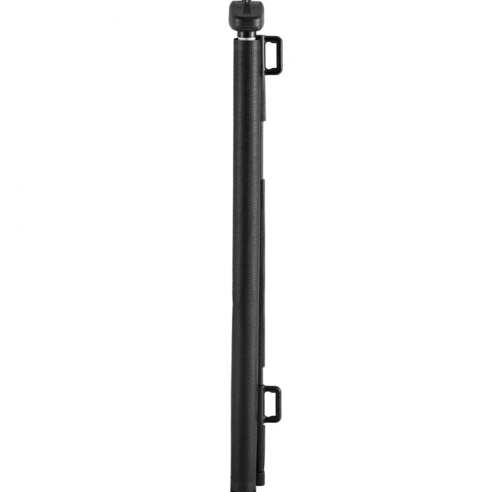 VEVOR Retractable Baby Gate, Extends to 72.8 inch Wide, 31.3 inch Tall, with Security Lock, Easy to Use, Walk Through Without Tripping, Mesh Dog Gate for Stairs, Hallways, Indoor/Outdoor, Black