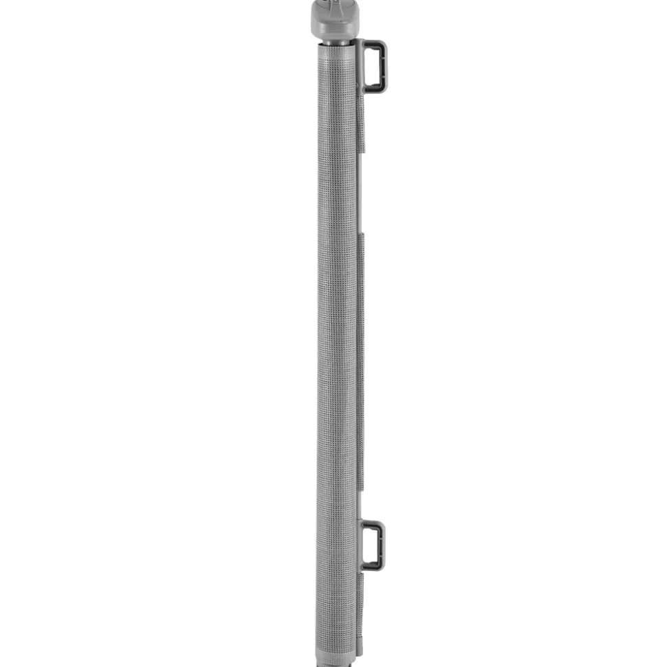 VEVOR Retractable Baby Gate, Extends to 56.3 inch Wide, 31.3 inch Tall, with Security Lock, Easy to Use, Walk Through Without Tripping, Mesh Dog Gate for Stairs, Hallways, Indoor/Outdoor, White