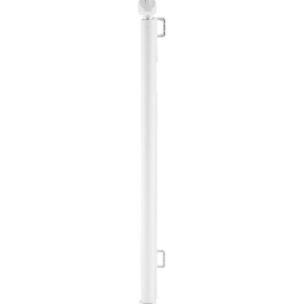 VEVOR Retractable Baby Gate, Extends to 57 inch Wide, 38.5 inch Tall, with Security Lock, Easy to Use, Walk Through Without Tripping, Mesh Dog Gate for Stairs, Hallways, Indoor/Outdoor, White