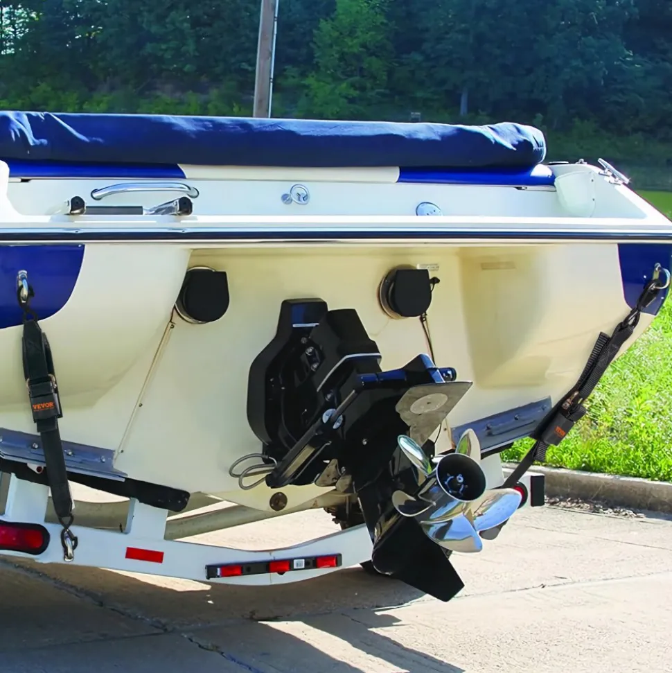 VEVOR Retractable Ratchet Straps, 2 in x 2 ft Ratchet Tie Down Straps with Security Lock S Hooks, 2 Pack Heavy Duty Ratchet Tie Down Straps with 1500 lbs Break Strength, for Trailers, Vehicles, Boat
