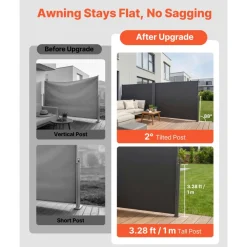 VEVOR Retractable Side Awning, 71