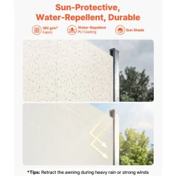 VEVOR Retractable Side Awning, 71