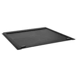 VEVOR Retractable Tonneau Cover, 5.5 ft Hard Retractable Tonneau Cover with Built-in Drainage Pipe for 2009-2024 Ford F-150 Crew Cab , Customized Hard Tonneau Cover with Double-Lock & T-Slot