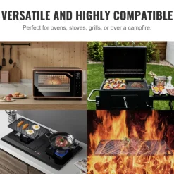 VEVOR Reversible Grill/Griddle, 9.7