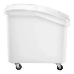 VEVOR Rice Storage Container, 21Gallon/80L Capacity Large Dog Food Dispenser Bin, Kitchen Ingredient Grain Cereal Flour Bin, Pet food Containers with Wheels, Scoop, and Airtight Lid, 1 Pack