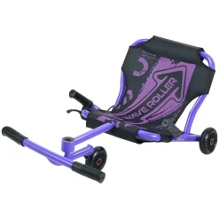 VEVOR Ride on Scooter 150 lbs Swing Side-to-Side for Amazing Riding Purple, for Ages 4+, Powered by Zig-Zag Motion, Ride on Toy with 3 Adjustable Length, Hand Brake, for Hard Surface Indoor & Outdoor