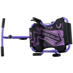 VEVOR Ride on Scooter 150 lbs Swing Side-to-Side for Amazing Riding Purple, for Ages 4+, Powered by Zig-Zag Motion, Ride on Toy with 3 Adjustable Length, Hand Brake, for Hard Surface Indoor & Outdoor