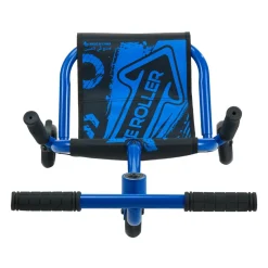 VEVOR Ride on Scooter 150 lbs Swing Side-to-Side for Amazing Riding Blue, for Ages 4+, Powered by Zig-Zag Motion, Ride on Toy with 3 Adjustable Length, Brake Lever, Hard Surface Indoor & Outdoor