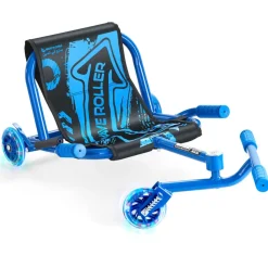 VEVOR Ride on Scooter, Load Capacity of 132 lbs, Swing Side-to-Side for Amazing Ride Powered by Zig-Zag Motion, Ride on Drifting Toy for Ages 4+, Rides on Any Hard Surface for Indoor & Outdoor, Blue