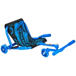 VEVOR Ride on Scooter, Load Capacity of 132 lbs, Swing Side-to-Side for Amazing Ride Powered by Zig-Zag Motion, Ride on Drifting Toy for Ages 4+, Rides on Any Hard Surface for Indoor & Outdoor, Blue