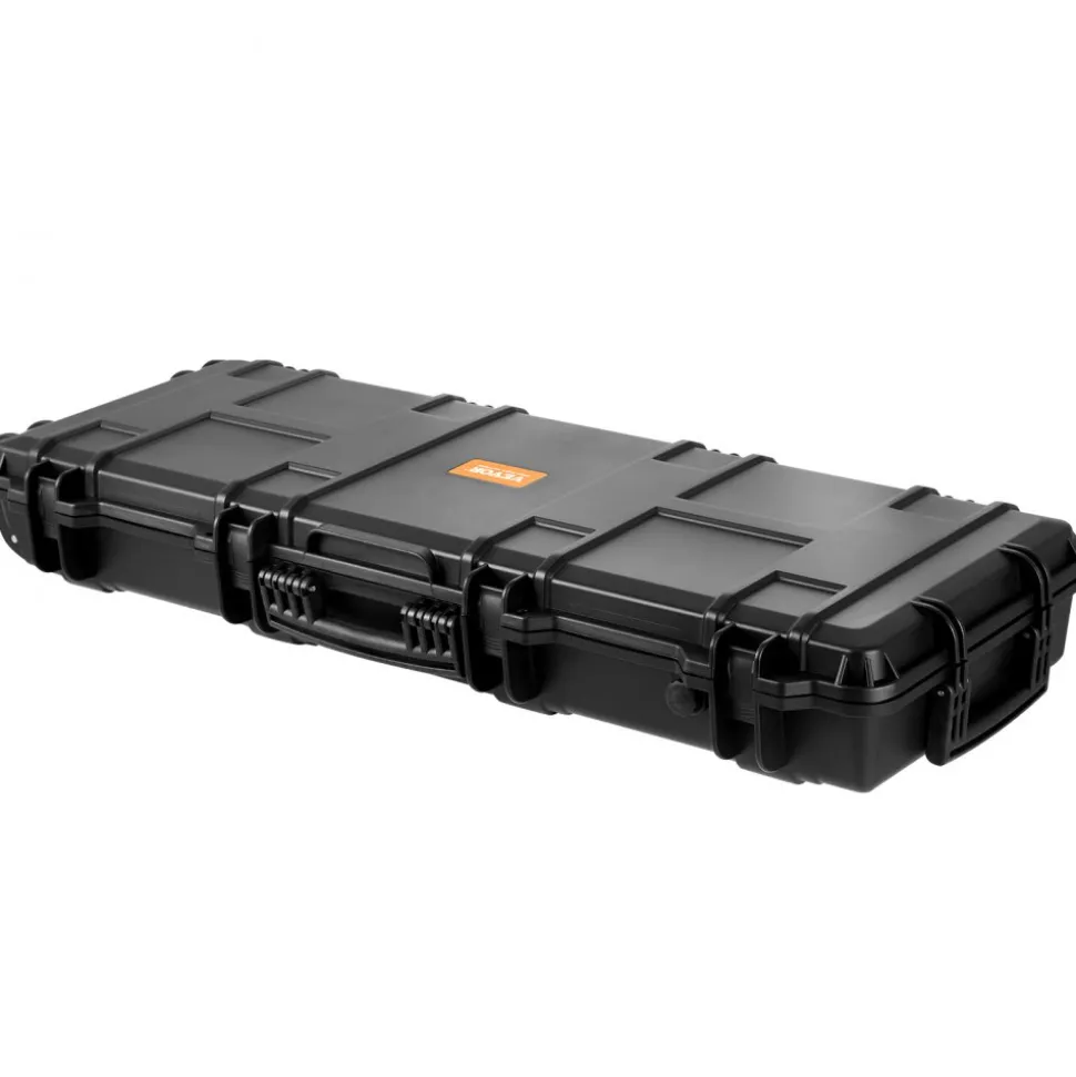 VEVOR Rifle Case, Rifle Hard Case with 3 Layers Fully-protective Foams, 42 inch lockable Hard Gun Case with Wheels, IP67 Waterproof & Crushproof, for Two Rifles or Shotguns, Airsoft Gun