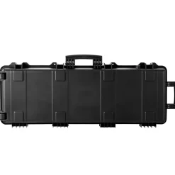 VEVOR Rifle Case, Rifle Hard Case with 3 Layers Fully-protective Foams, 42 inch lockable Hard Gun Case with Wheels, IP67 Waterproof & Crushproof, for Two Rifles or Shotguns, Airsoft Gun