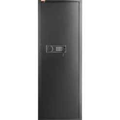 VEVOR 6-8 Rifles Gun Safe, Rifle Safe with Lock & Digital Keypad, Quick Access Tall Gun Storage Cabinet with Removable Shelf, Rifle Cabinet for Home Rifle and Shotguns