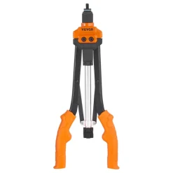 VEVOR Rivet Nut Tool, 16 inch Rivnut Tool Kit with 13PCS Metric and SAE Mandrels, 186PCS Rivet Nuts, Semi-auto Retraction, M3, M4, M5, M6, M8, M10, M12, 1/4-20, 5/16-18, 3/8-16, 1/2-13, 8-32, 10-24