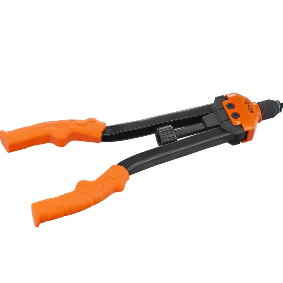 VEVOR 16" Rivet Nut Tool, Labor-Saving Rivnut Tool Kit with 13PCS Metric & SAE Mandrels, 186PCS Rivet Nuts,M3, M4, M5, M6, M8, M10, M12, 1/4-20, 5/16-18, 3/8-16,1/2-13, 8-32, 10-24 With Carrying Case