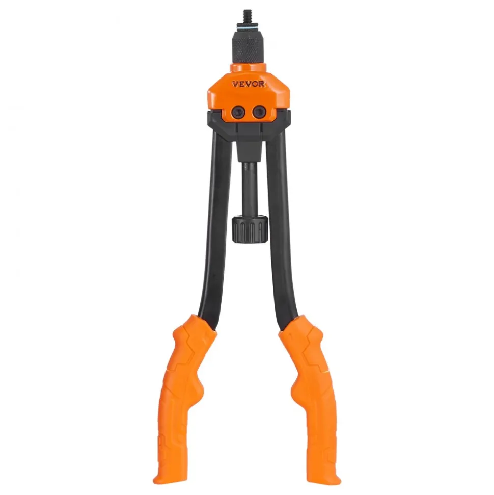 VEVOR 16" Rivet Nut Tool, Labor-Saving Rivnut Tool Kit with 13PCS Metric & SAE Mandrels, 186PCS Rivet Nuts,M3, M4, M5, M6, M8, M10, M12, 1/4-20, 5/16-18, 3/8-16,1/2-13, 8-32, 10-24 With Carrying Case