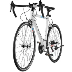VEVOR Road Bike, 700C Wheels Racing Bike, SHIMANO 21 Speeds Drivetrain City Commuter Road Bicycle, Urban Adult Sport Bicycle with Carbon Steel Frame, Drop Bar, Caliper Brake, for Men and Women